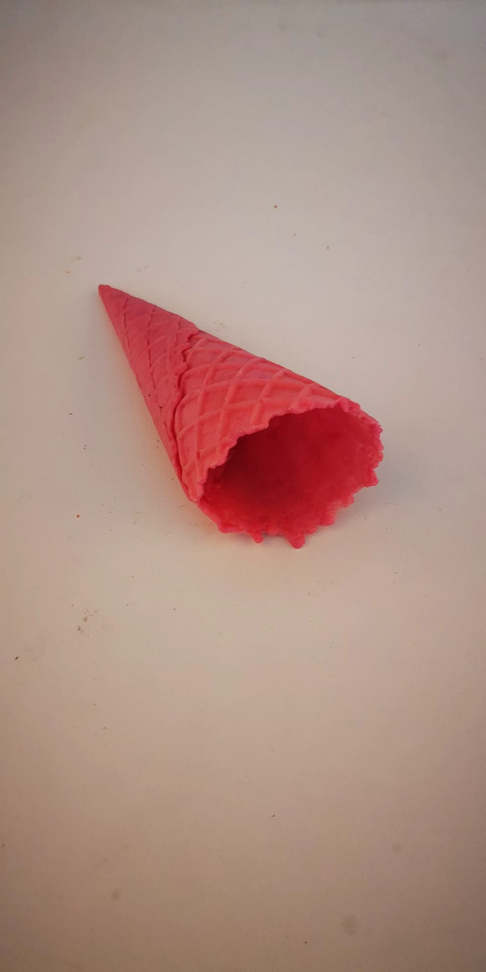 粉色网纹威化筒产品